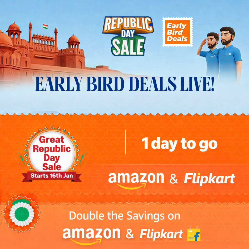 Republic Day Sale Amazon Flipkart